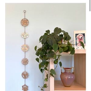 Elegant Gold Chakra Wall Art